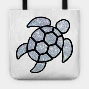 vsco turtle glitter Tote