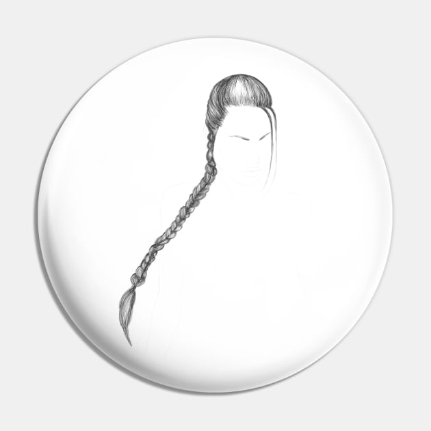 Lara Braid Hair Pin by njikshik