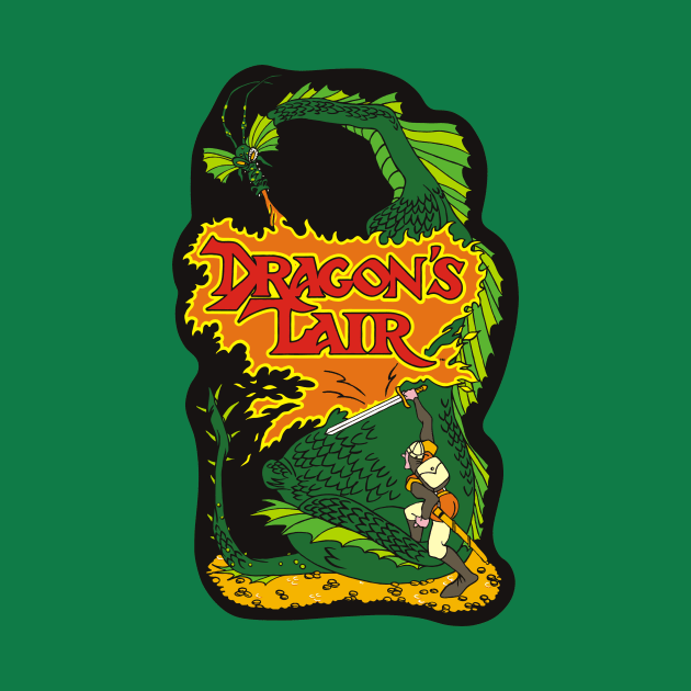 Dragon's Lair Logo by RoswellWitness