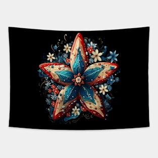 Patriotic Starfish Tapestry