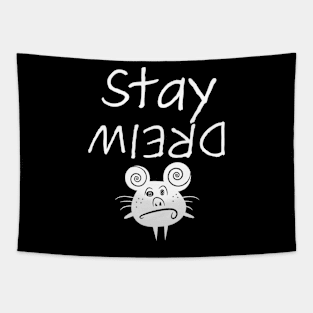 Stay weird Tapestry