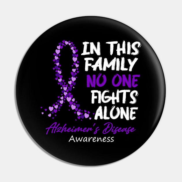 Alzheimer's Disease Awareness In This Family No One Fights Alone - Faith Hope Cure Pin by DAN LE