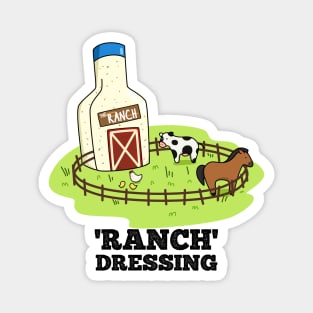 Ranch Dressing Cute Sauce Food Pun Magnet