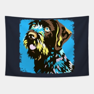 German Wirehaired Pointer Pop Art - Dog Lover Gifts Tapestry