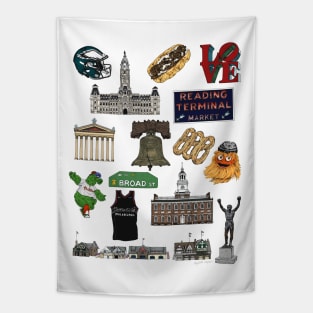 Philly Flash Sheet Tapestry