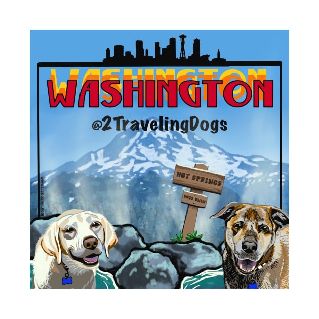 2 Traveling Dogs - Washington by 2 Traveling Dogs