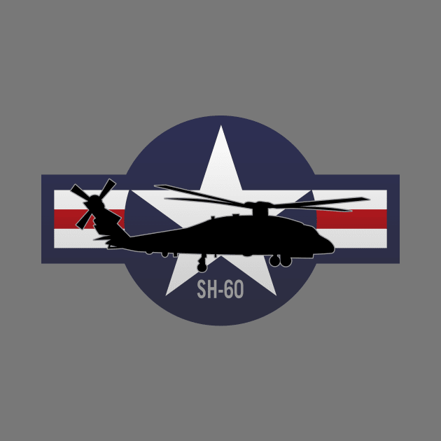 SH-60 Seahawk Military Helicopter by hobrath