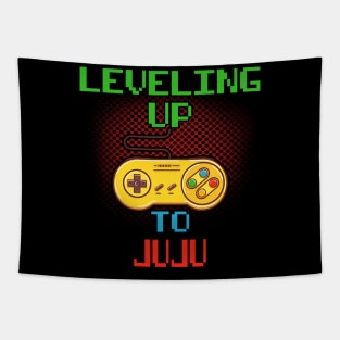 Promoted To JUJU T-Shirt Unlocked Gamer Leveling Up Tapestry