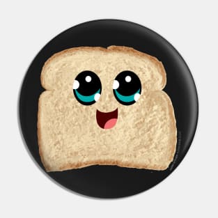 Happy Bread Pin