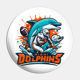 Miami football Pin