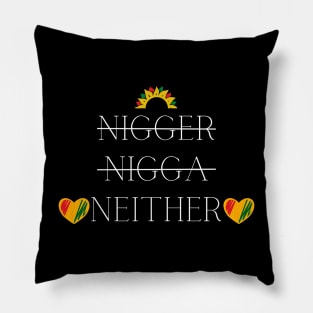Black History T-Shirt, Equality Shirt Pillow