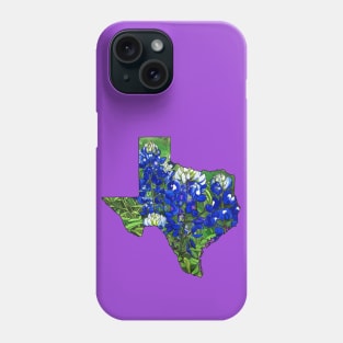 Texas Bluebonnets Phone Case