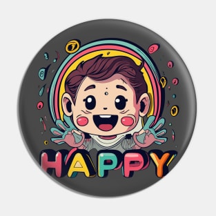 Happy Always Pin