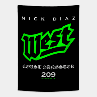 Nick Diaz East Coast Gangster Tapestry