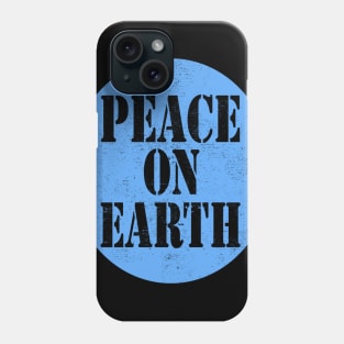 peace on earth peace Phone Case