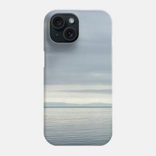 Calm coastal waters - Firth of Clyde, Scotland Phone Case