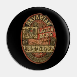 BAVARIAN LAGER BEER VINTAGE Pin