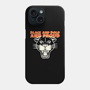 Black and bold and proud - Black history month Phone Case