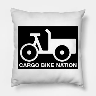 Cargo Bike Nation - Three-wheeler Pillow