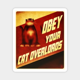 Cat Overlords Magnet