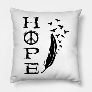 Unity Hope Human Rights Canada Residential School Orange Day Pillow