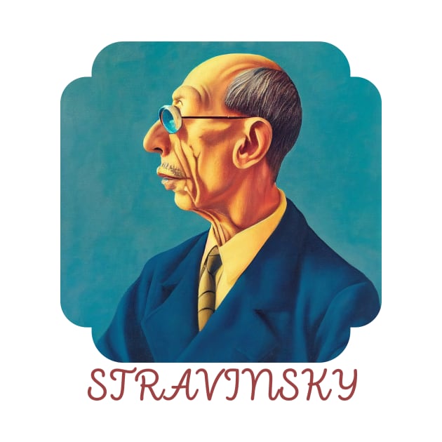 IGOR STRAVINSKY by Cryptilian