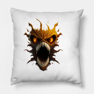 Scary Face Pillow