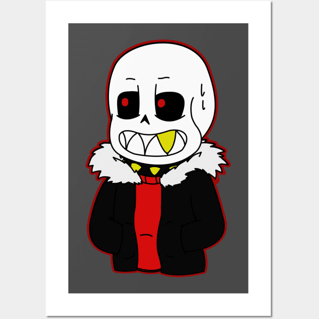 Underfell sans teeth  Poster for Sale by Kawaizem