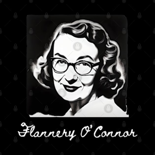 Flannery O'Connor by Desert Owl Designs