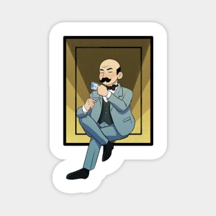 Hercule Poirot Magnet