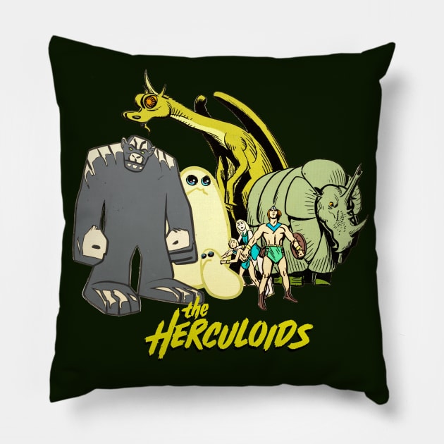 Herculoids Pillow by Pop Fan Shop