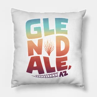 Glendale Rainbow Type Pillow