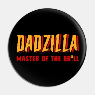 Dadzilla Fathers Day Pin