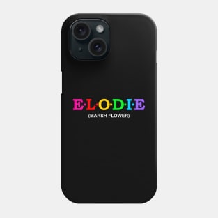 Elodie - Marsh Flower. Phone Case
