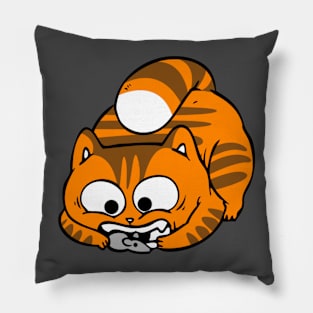 FAT CAT Cat Pillow