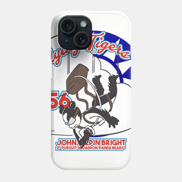 John Gilpin Bright - 56 - Flying Tigers Phone Case by MBK