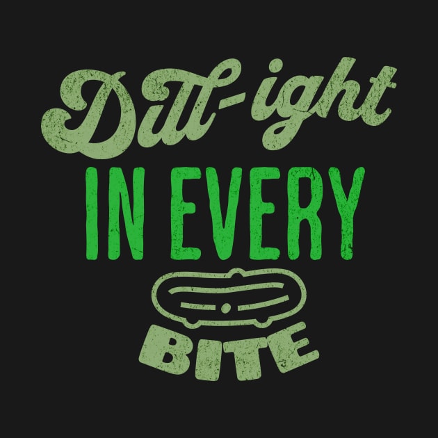 Funny Food Pickle Lovers Design Dill Light Slogan by Smithys Shirts