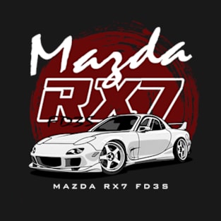 Mazda RX7, JDM, Japanese cars T-Shirt