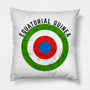 Equatorial Guinea Roundel Flag Pillow