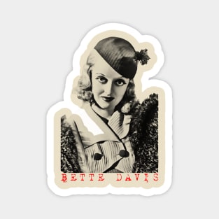 bette davis visual art Magnet