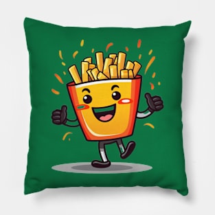 kawaii french fries T-Shirt cute ,potatofood Pillow