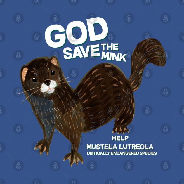 Save the European Mink #1 by belettelepink