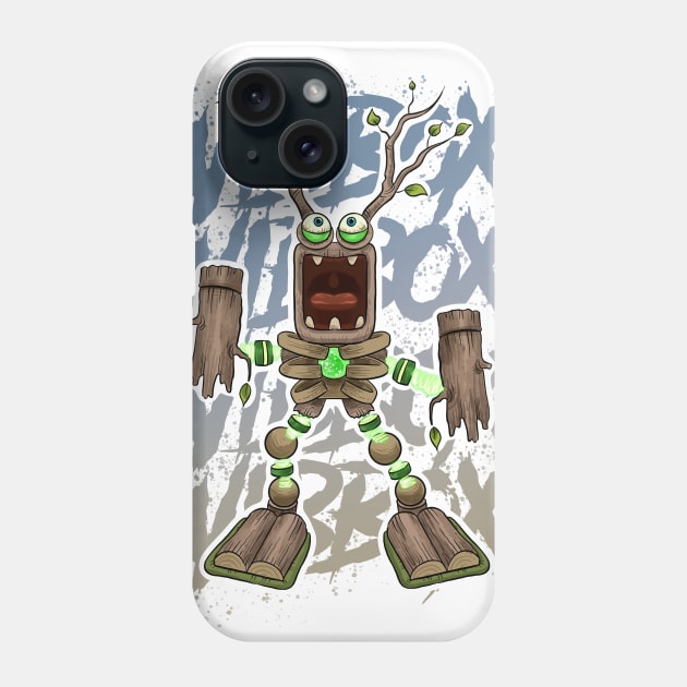 mY SINGING MONSTERS WUBBOX Phone Case by Draw For Fun 