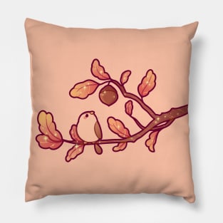 Autumn Bird Pillow