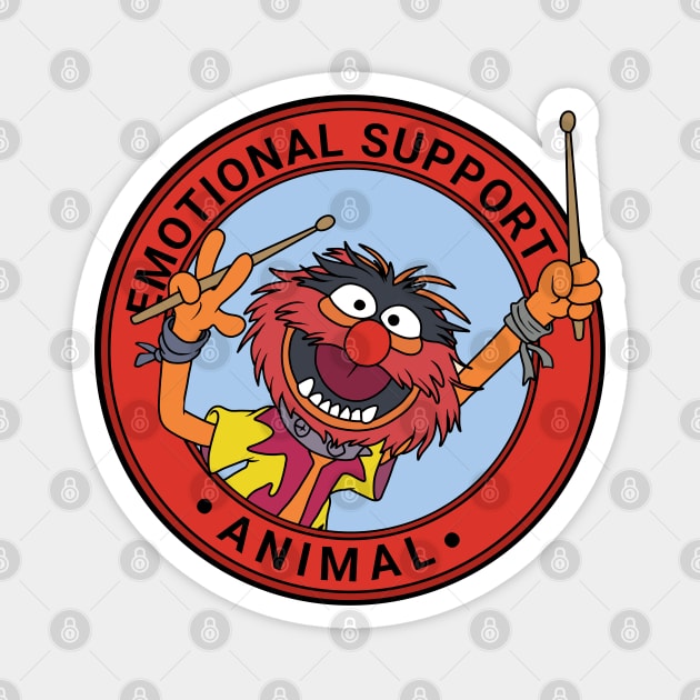 Muppets Emotional Support Animal Magnet by valentinahramov