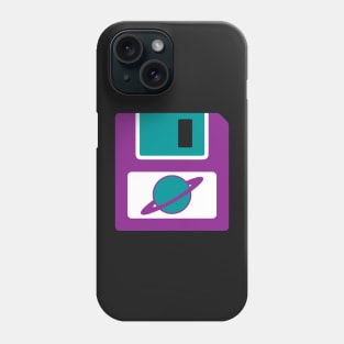 Floppy Disk - Purple Phone Case
