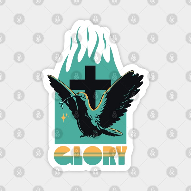 GLORY to GOD Magnet by Church Store