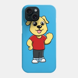 Dog Man Phone Case