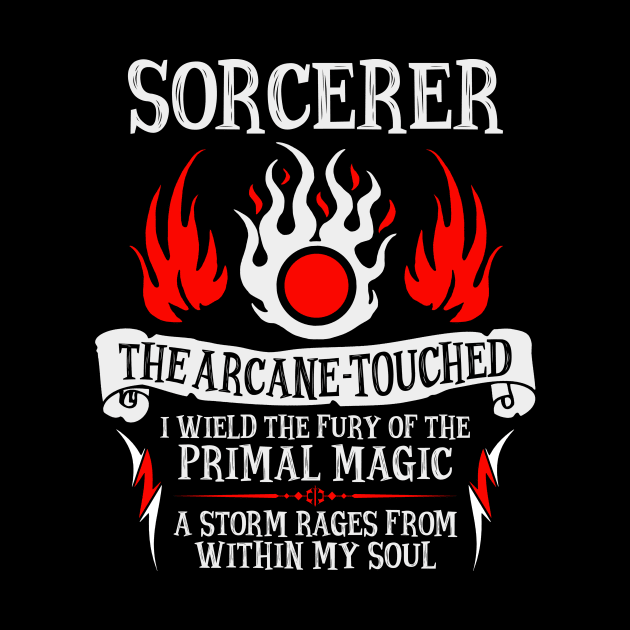 Sorcerer, Dungeons & Dragons - The Arcane-Touched by enduratrum