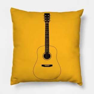 Acoustic Guitar Pillow